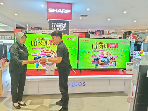 Program Promo Sharp Fiestapora Sediakan Hadiah Total Miliaran Rupiah