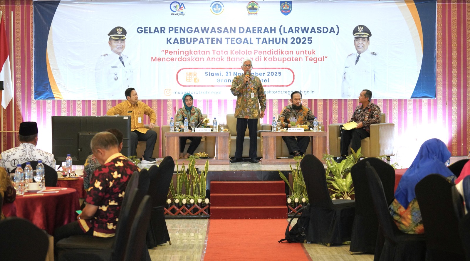 Wakil Bupati Tegal Minta Tata Kelola Anggaran Dibenahi untuk Perluas Akses dan Tingkatkan Mutu Pendidikan