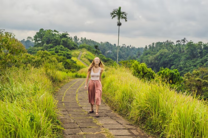 3 Jogging Track View Memukau di Ubud Bali, Adem Banget