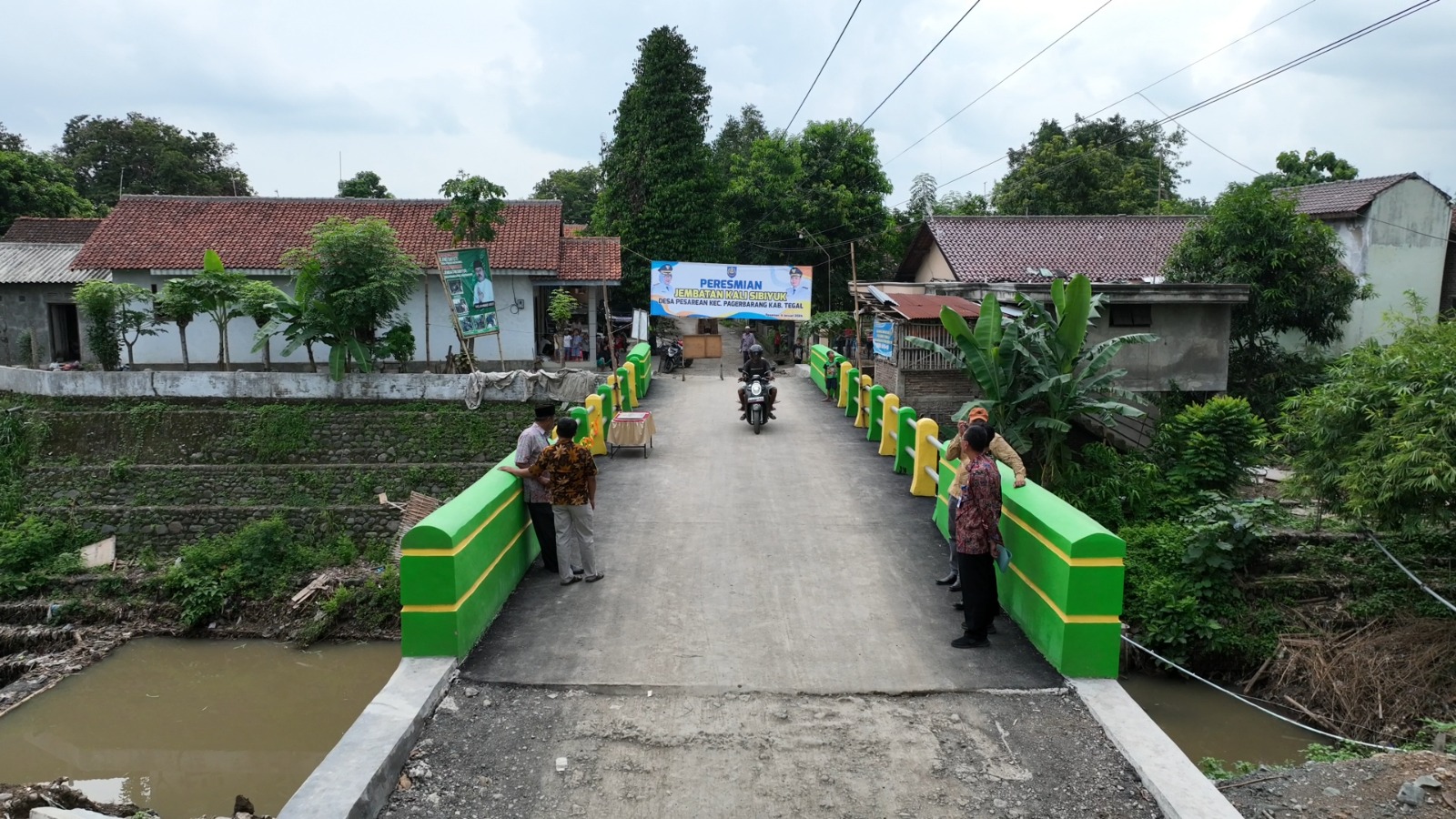 Jembatan Kali Sibiyuk Kabupaten Tegal Ambruk Tahun 2023, Anggaran Perbaikan Rp1 Miliar 