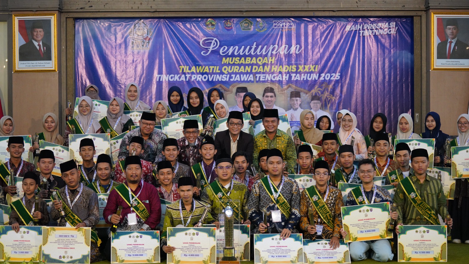 MTQH XXXI Jateng Ditutup, Kota Semarang Raih Juara Umum