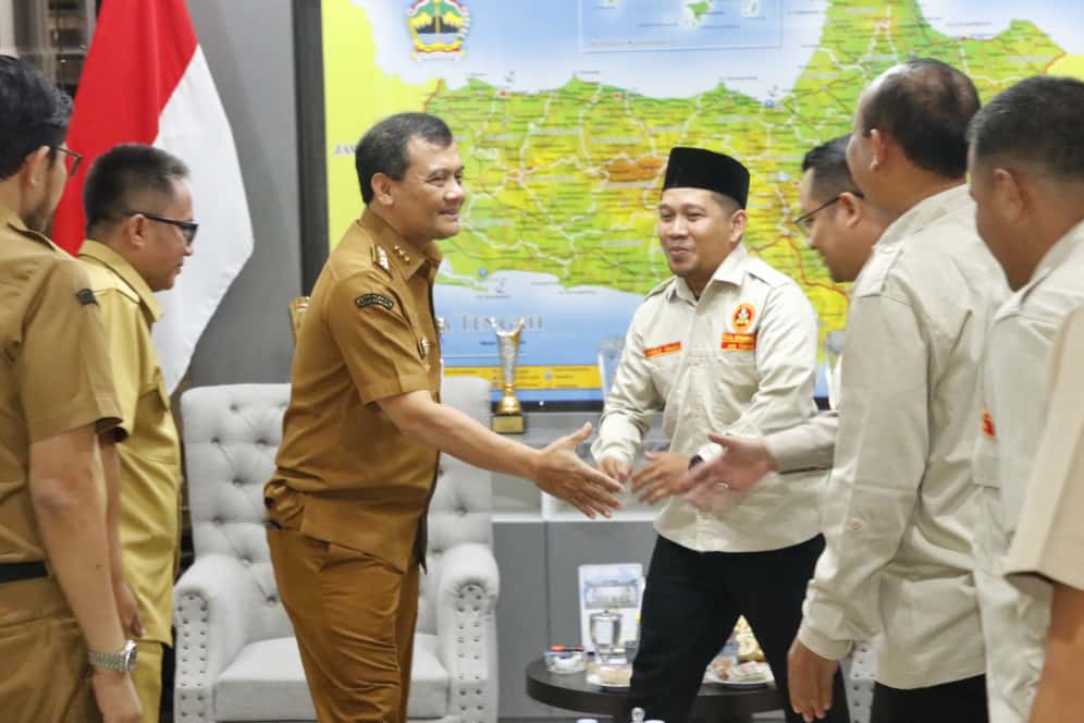 Jumlah Penduduk Miskin Turun 29,65 Ribu, Gubernur Jateng Ajak Ormas Pemuda Jadi Mitra  