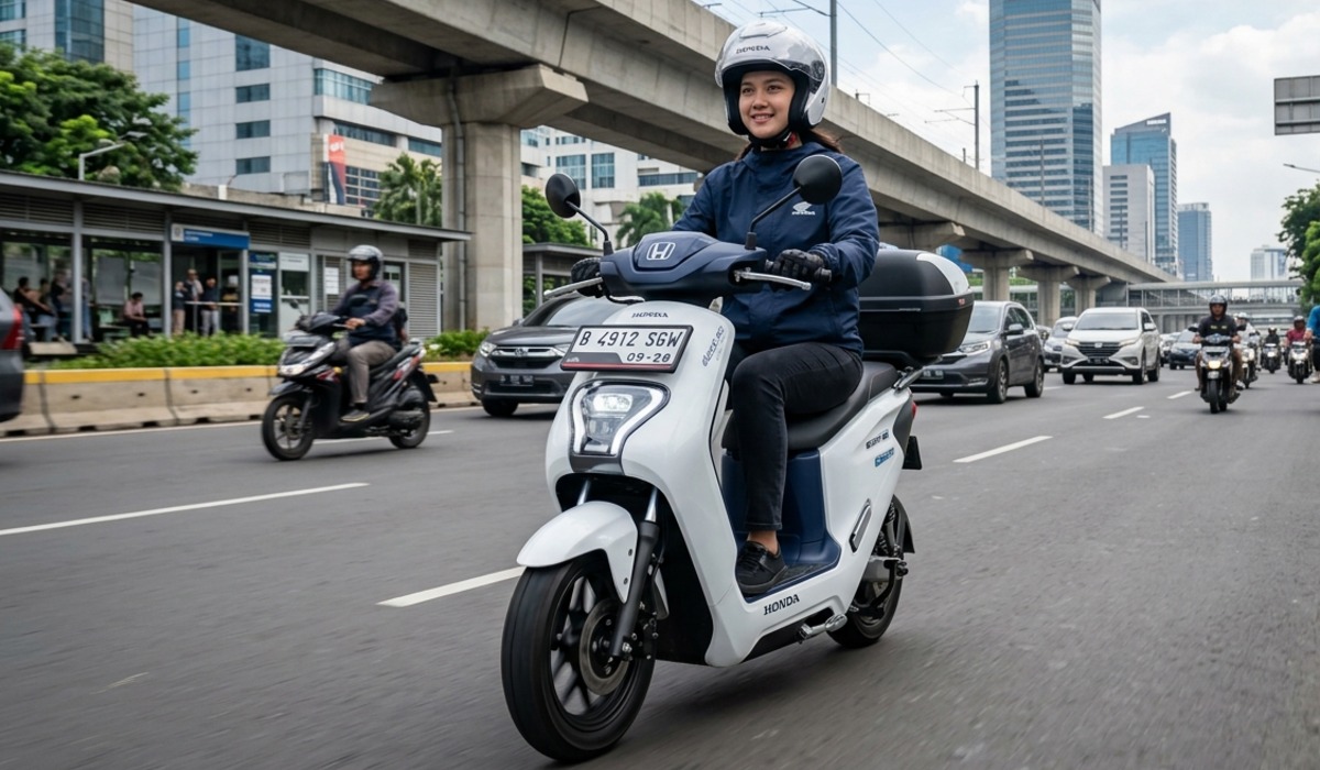 5 Motor Listrik Irit Merk Honda Terbaik untuk Dipake Ngantor dan Ngampus