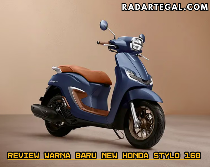 Jadi Pertimbangan, New Honda Stylo 160 Hadirkan Warna Baru Bikin Lebih Mewah