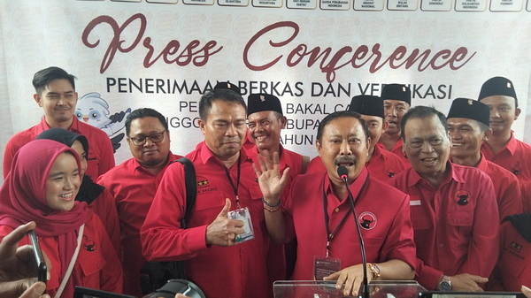 Ajukan 50 Bacaleg, PDIP Brebes Tergetkan Menang Spektakuler Rebut 29 Kursi DPRD