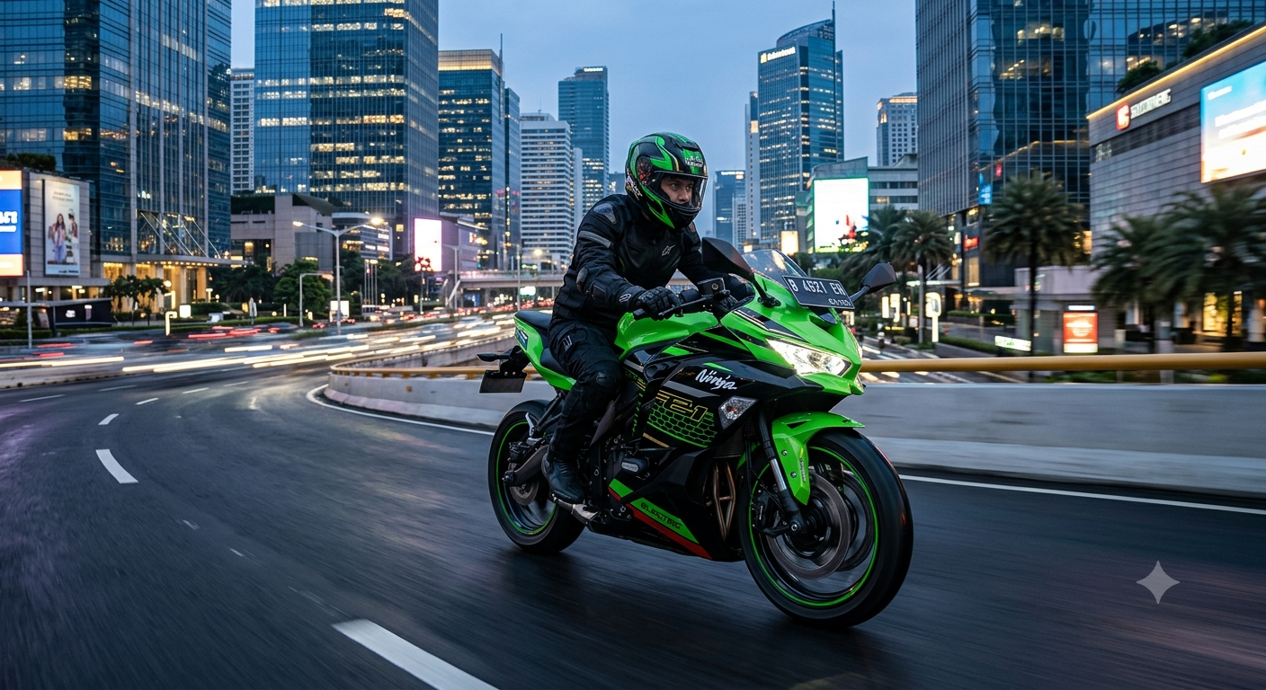 Sensasi Motor Listrik Ninja Terbaru Siap Libas Semua Rivalnya!