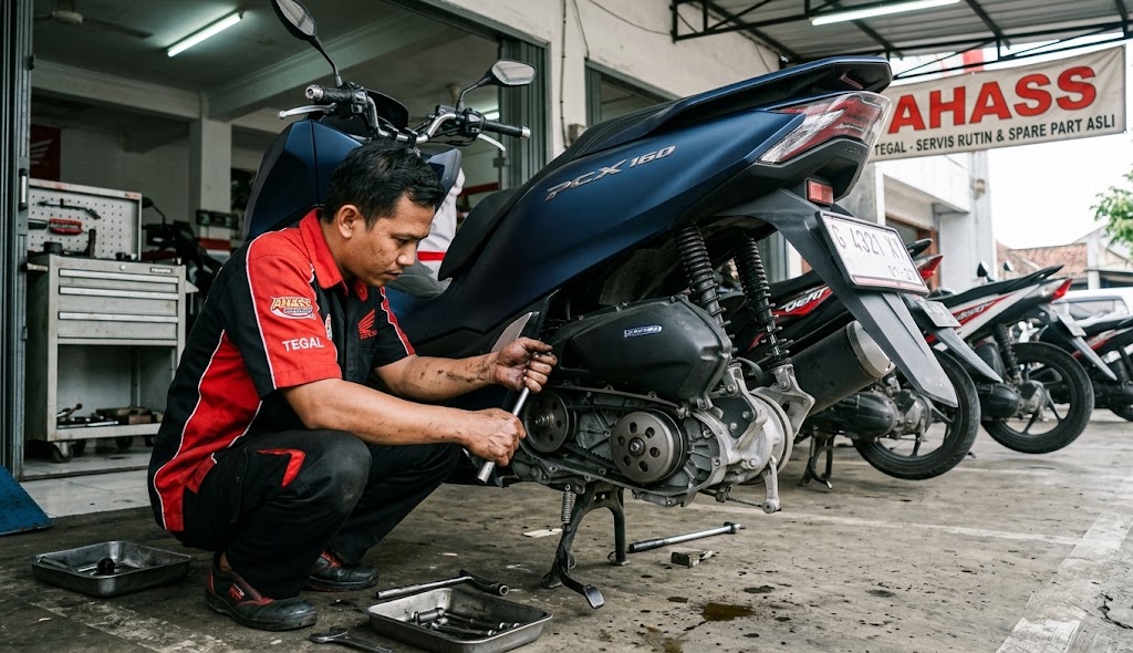 Servis Honda PCX 160: Kapan Waktunya Harus ke AHASS?