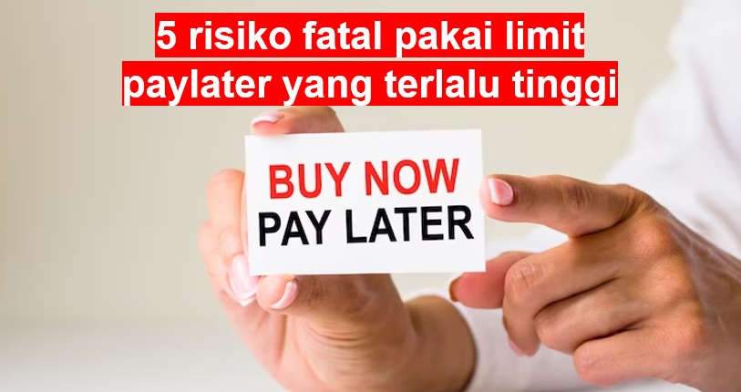 5 Risiko Fatal Pakai Limit Paylater yang Terlalu Tinggi, Kaum Milenial Wajib Banget Simak