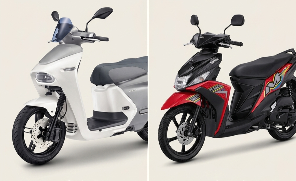 Perbandingan Motor Listrik dengan Motor Matic untuk Harian Lengkap