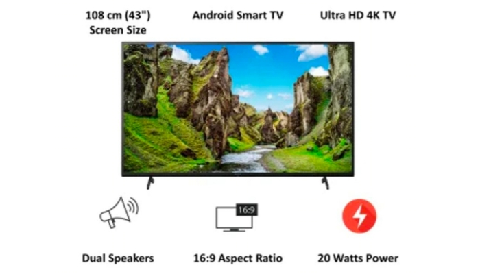 Harga 6 Jutaan, Begini Spesifikasi SONY 43-inch Bravia X75 Smart Android LED TV KD-43X75 yang Memukau