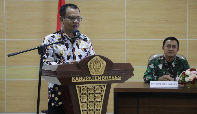 Memastikan Ramadan Aman, TNI dan Polri Brebes Satukan Persepsi 