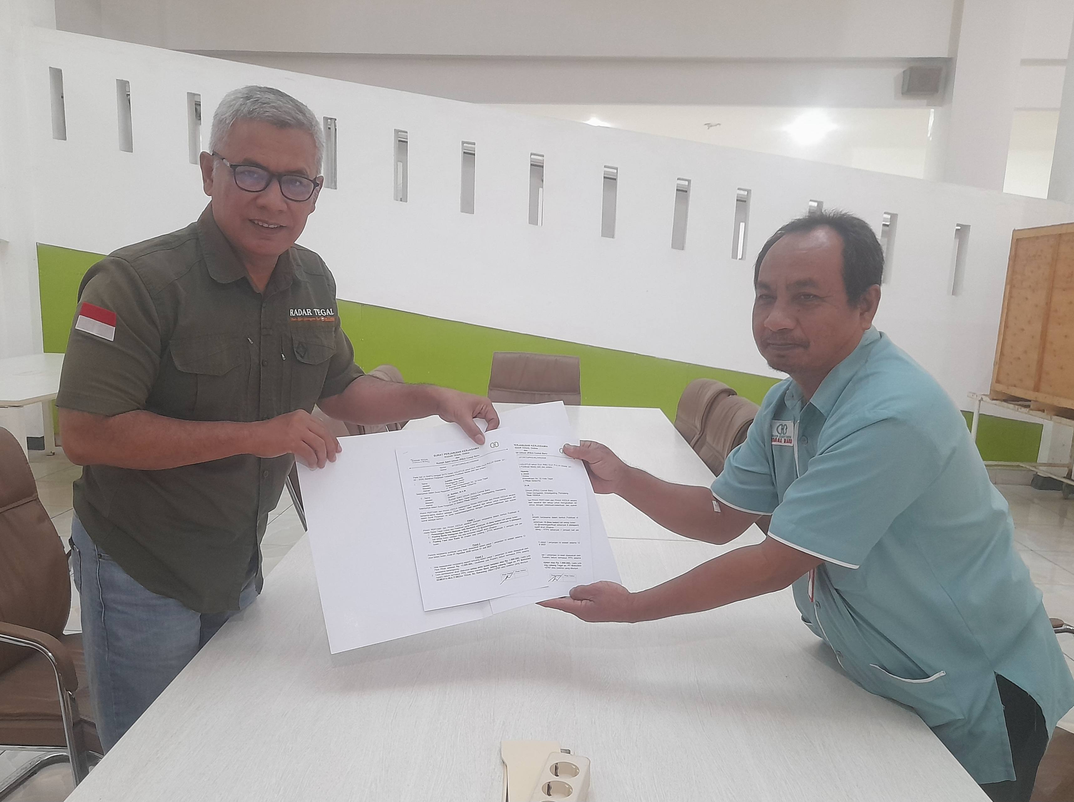 Perkuat Publikasi Layanan Kesehatan, RSU Comal Baru Pemalang Teken MoU dengan Radar Tegal Online