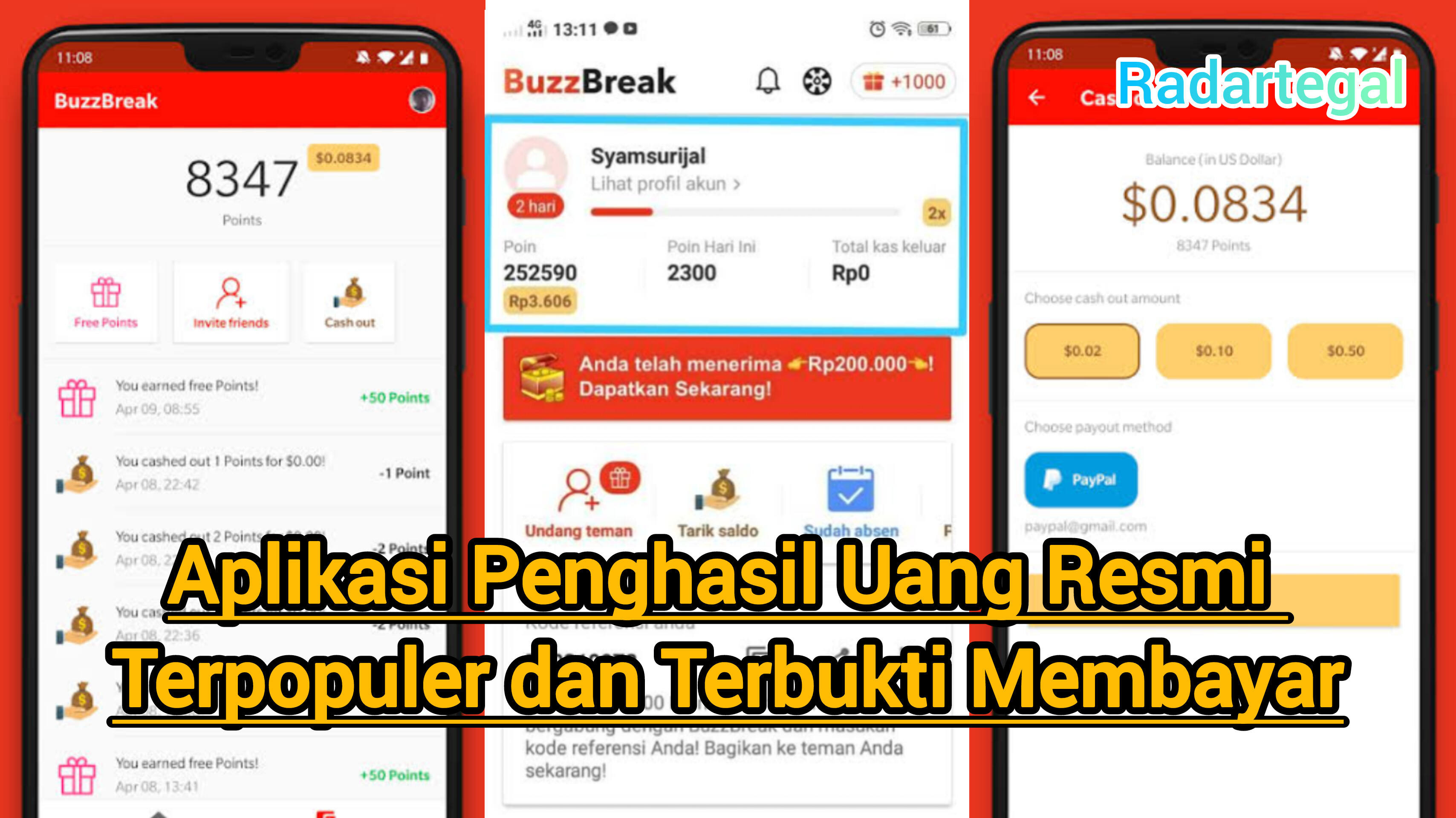 3 Aplikasi Penghasil Uang Terpopuler dengan Rating Tinggi, Cocok untuk Tambahan Uang Jajan