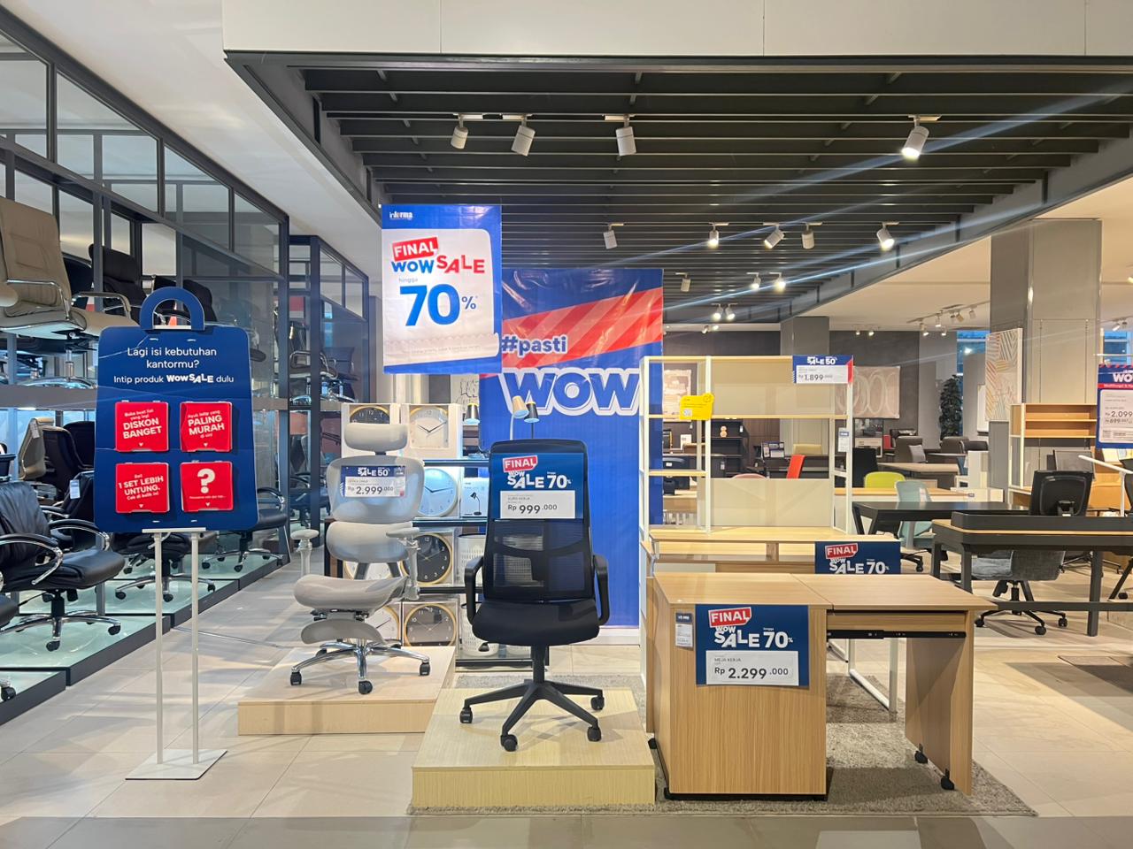 Puncak Diskon Final WOW Sale INFORMA Makin WOW, Diskon Hingga 70% dan Ekstra Diskon 5%