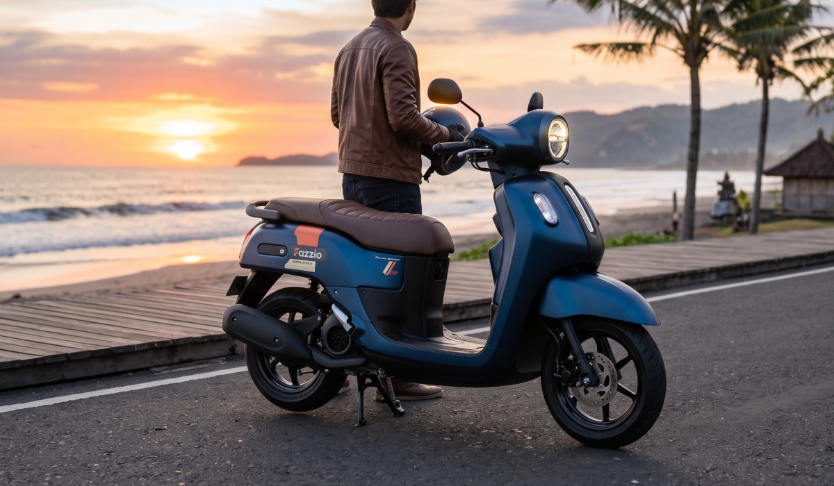 Yamaha Fazzio Special Edition Sunset Blue Rilis Terbatas di Jateng, Cek Harganya!