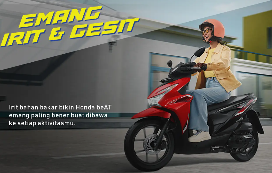 Honda BeAT 2025, Skutik Irit Sahabat Ojol dengan Fitur Modern dan Desain Stylish