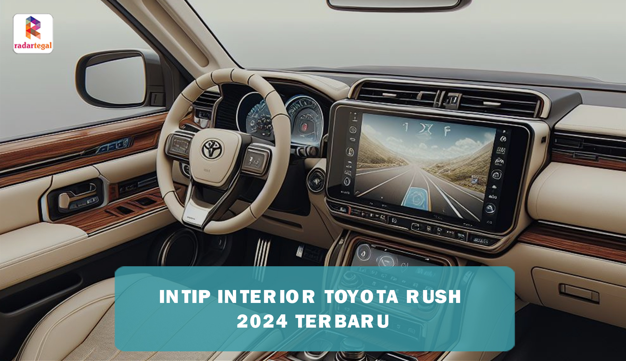Dibuat Nyaman oleh Interior Toyota Rush 2024, Kursi Penumpang Dibalut Kulit Sintetis yang Nyaman dan Empuk