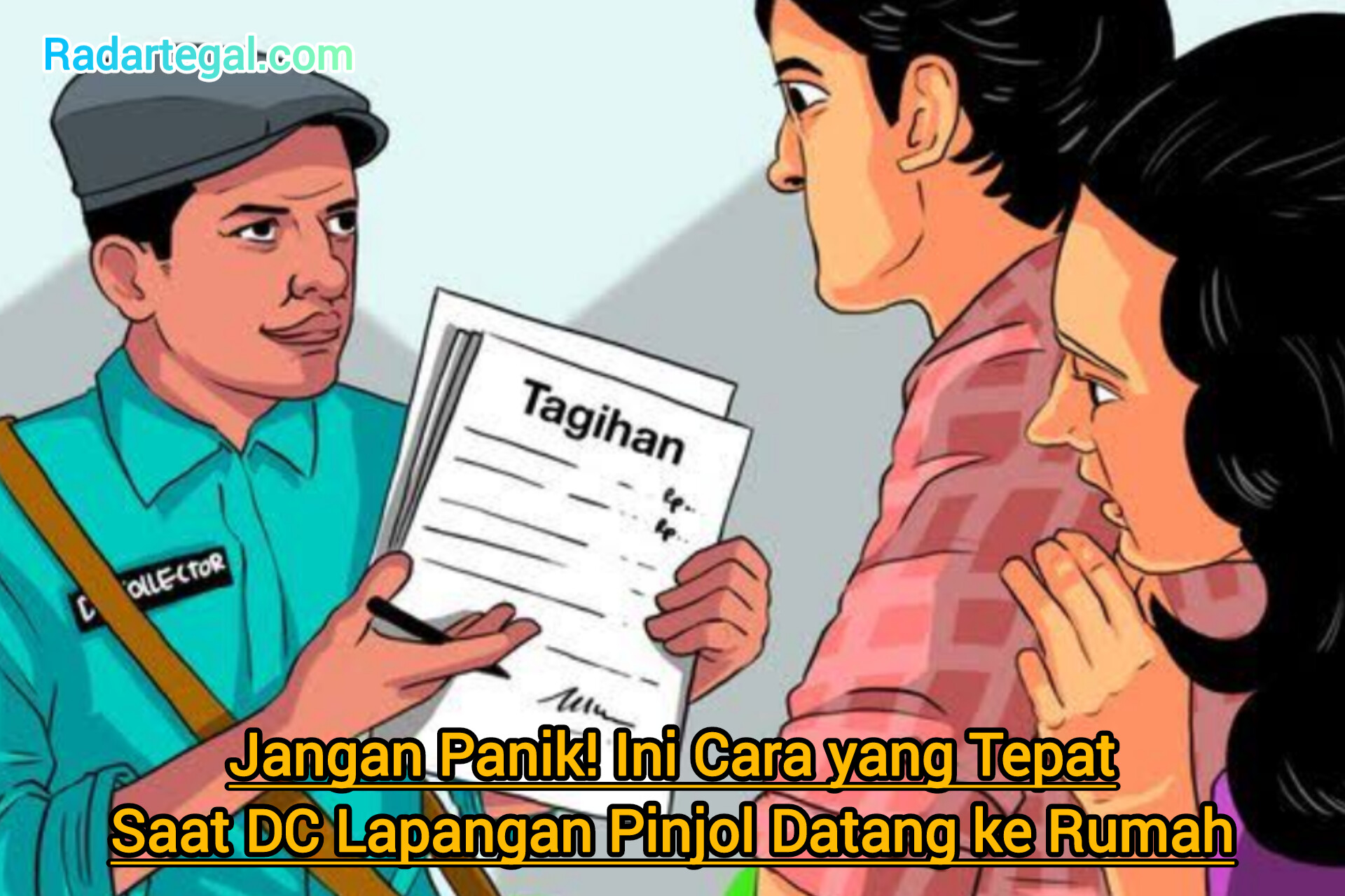 Jangan Panik! Ini Cara yang Tepat Saat Menghadapi DC Lapangan Pinjol yang Datang ke Rumah