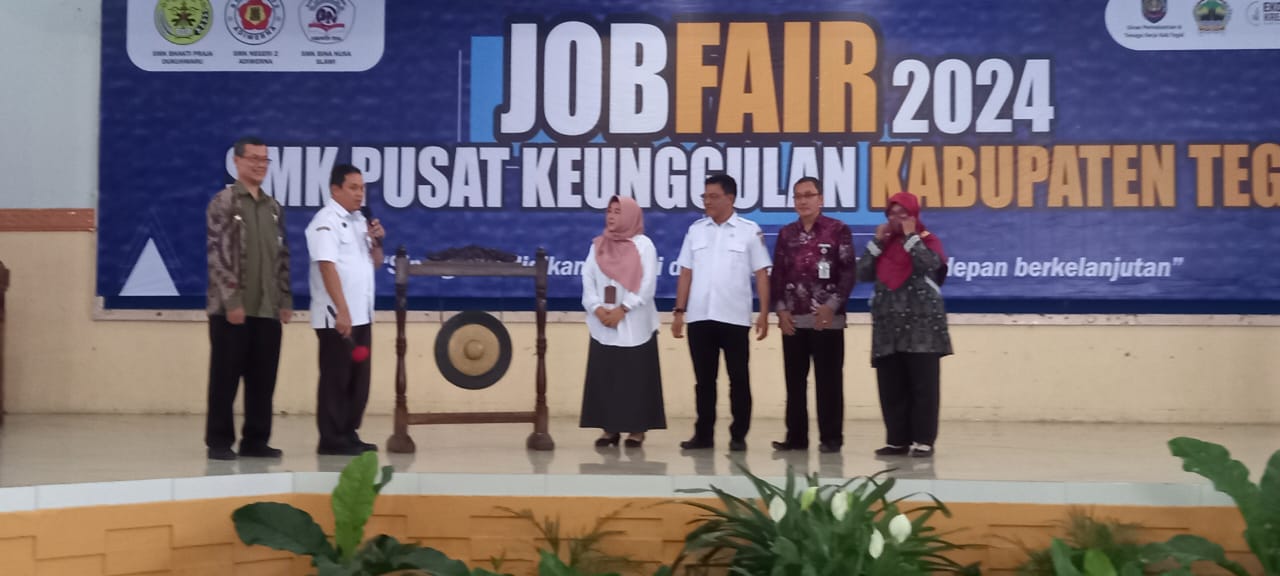 25 Perusahaan Buka Lowongan di Job Fair SMK Pusat Keunggulan Kabupaten Tegal 