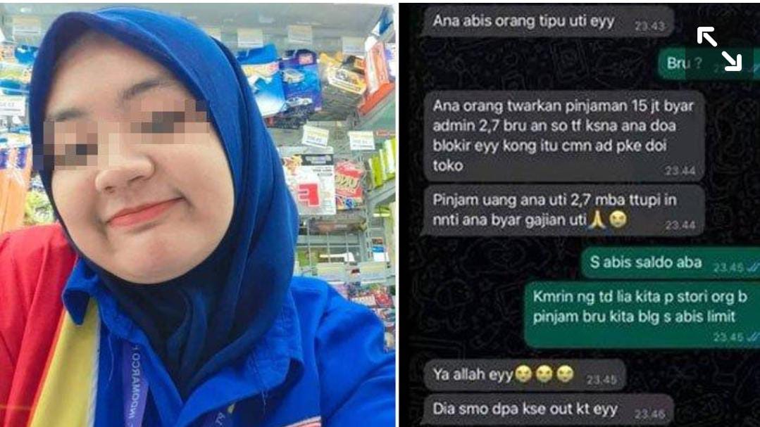 Tragis! Diduga Tertipu Pinjol Ilegal, Karyawati Indomaret Lilan Lantu Nekat Akhiri Hidupnya 