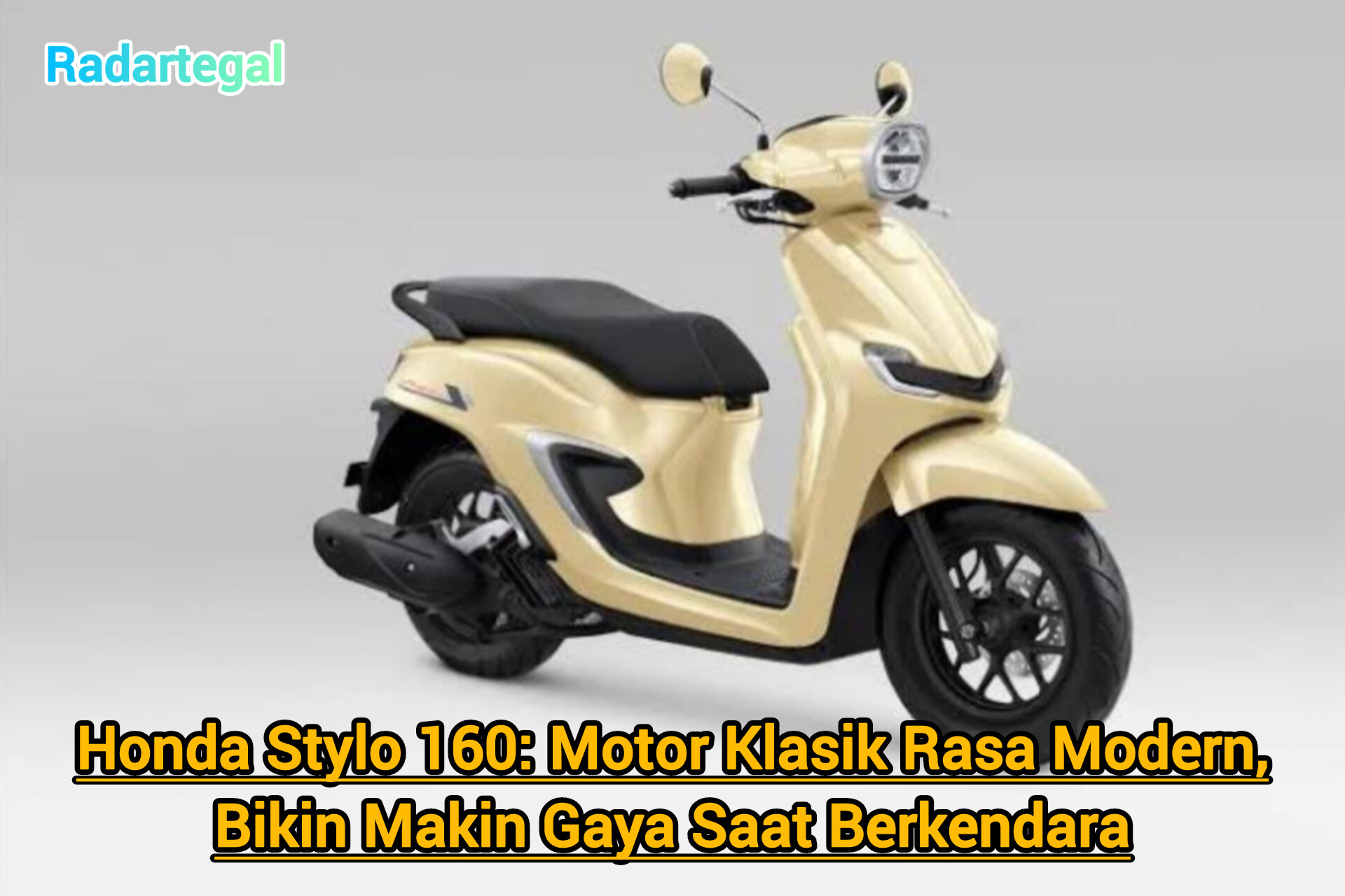 Honda Stylo 160: Motor Klasik Rasa Modern, Makin Gaya Saat Berkendara