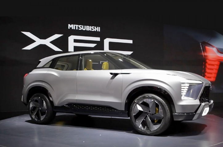 Mirip Mobil Masa Depan, Mitsubishi XFC Concept Inovasi SUV Kompak dengan Performa Kencang