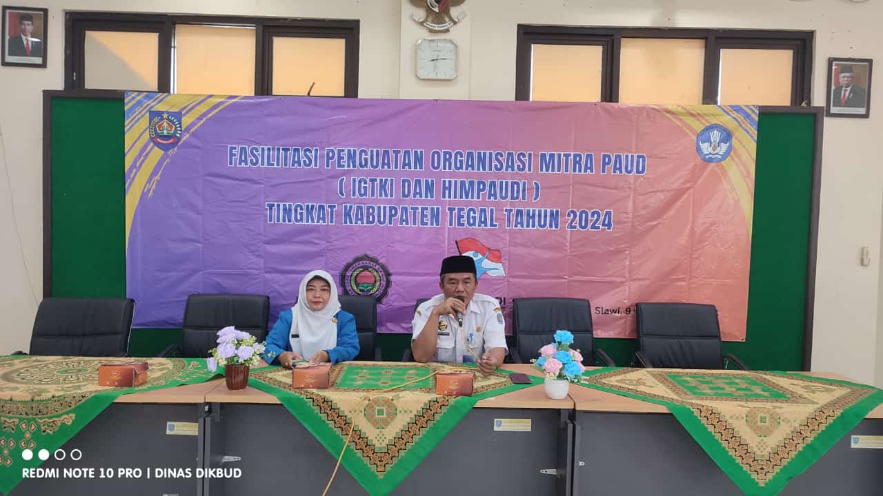 Dinas Dikbud Kabupaten Tegal Undang IGTKI dan Himpaudi, Fasilitasi Penguatan Organisasi Mitra PAUD 