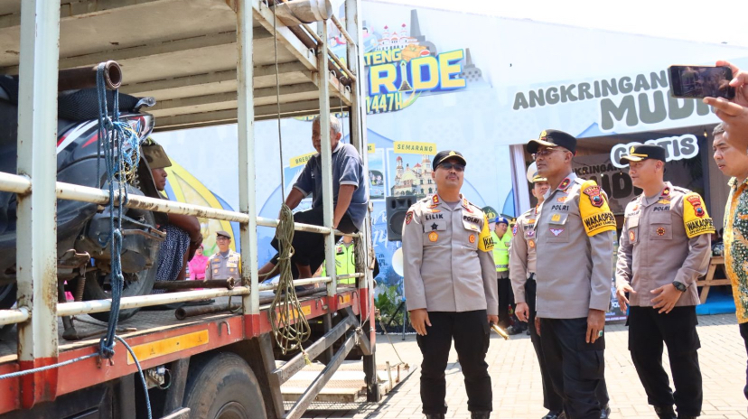 Pemberangkatan Perdana, 22 Pemudik Manfaatkan Valet Ride di Brebes Hari Ini