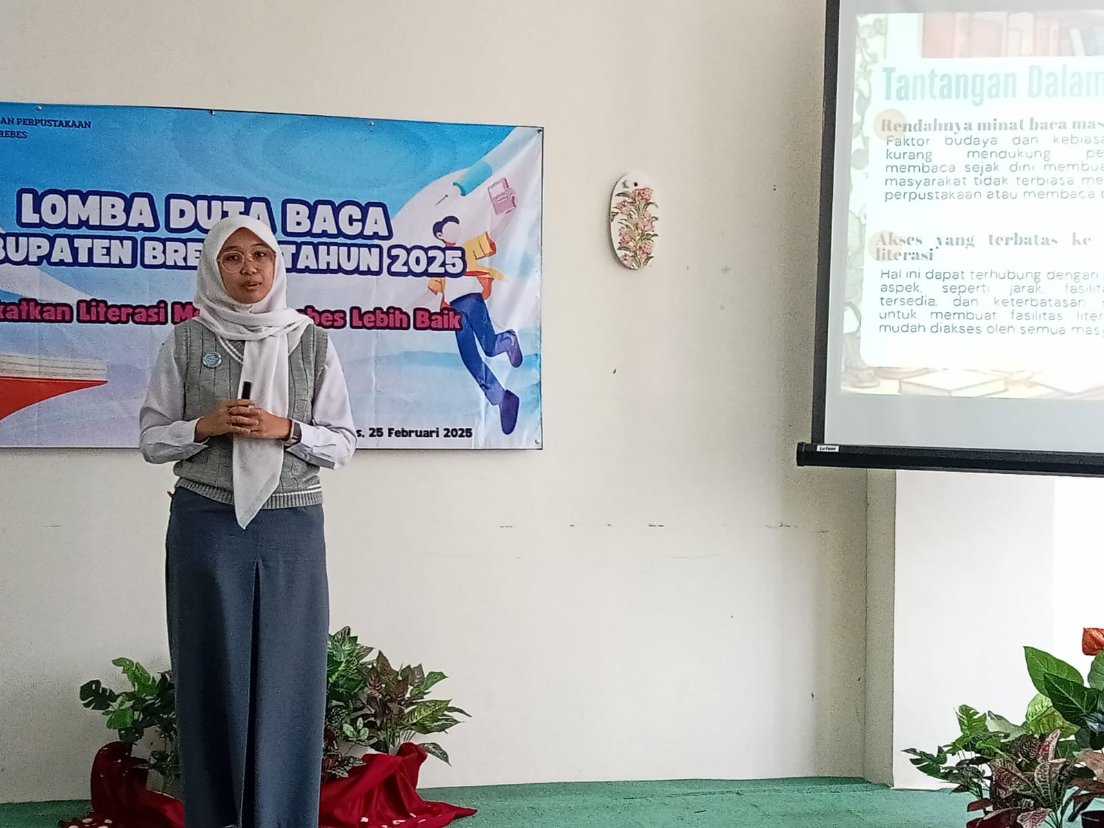 Kampanye Gemar Membaca, 22 Pelajar SMP dan SMA Brebes Ikut Seleksi Duta Baca