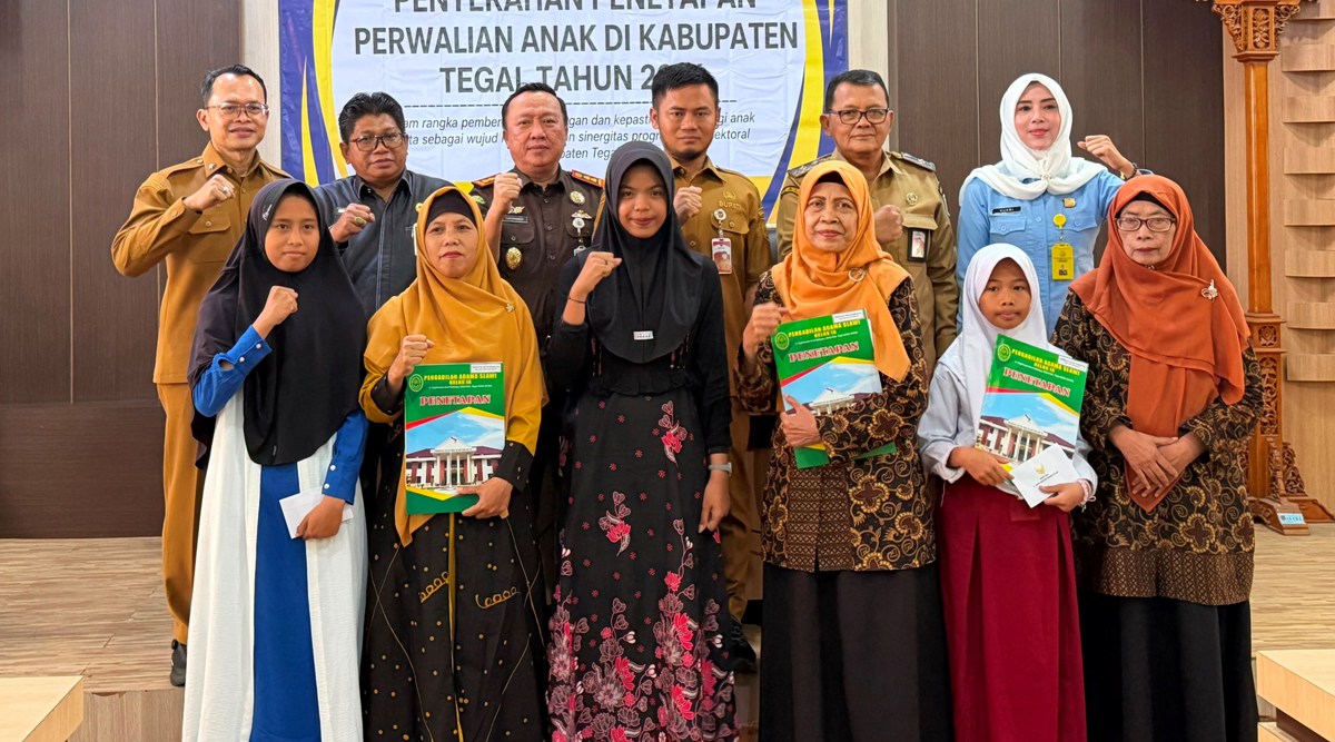 SAH! Anak Yatim Piatu di Tegal Kini Dapat Kepastian Hukum Perwalian