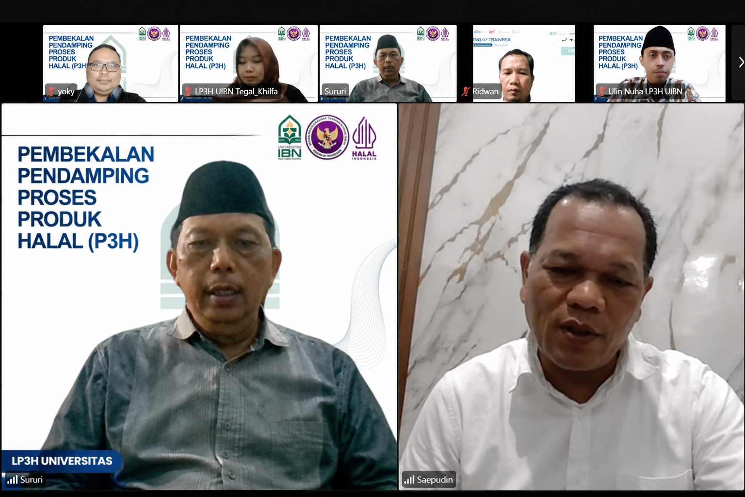 60 Pendamping Halal UIBN Tegal Resmi Dibekali, Percepat Sertifikasi UMK Tegal