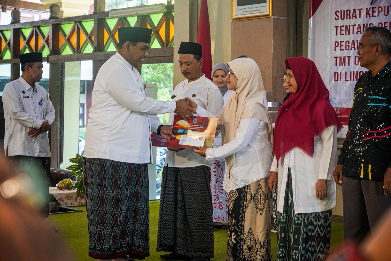 81 PNS Pemkab Tegal Masuk Masa Purna Tugas, Plh Bupati Beri Pesan ini