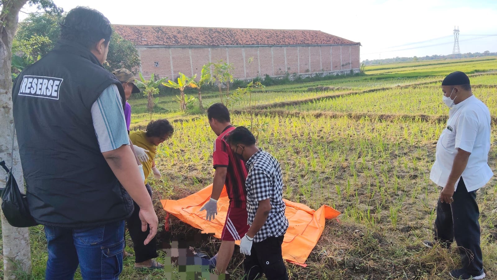 Mayat Tanpa Identitas Ditemukan di Irigasi Bojongsari Brebes