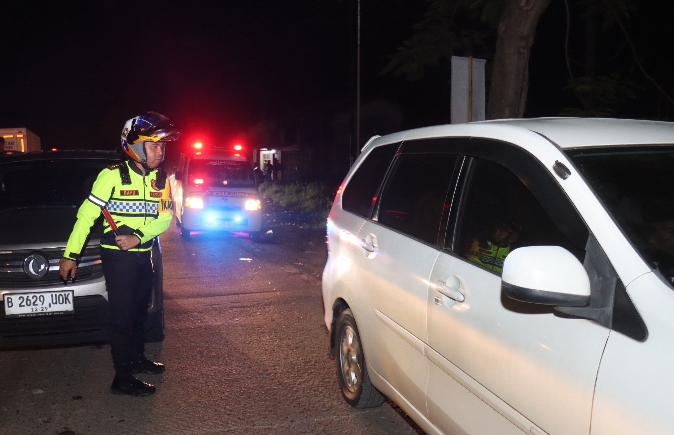 Puncak Arus Mudik, Kapolres Tegal Turun Langsung Urai Kemacetan Hingga Brebes