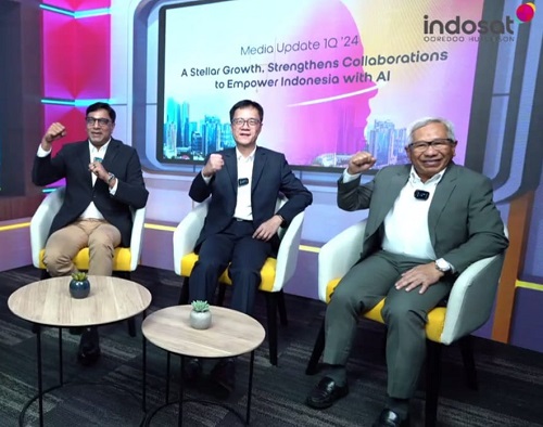 Kuartal I 2024, Indosat Ooredoo Hutchison Raih Pendapatan Rp13 Miliar