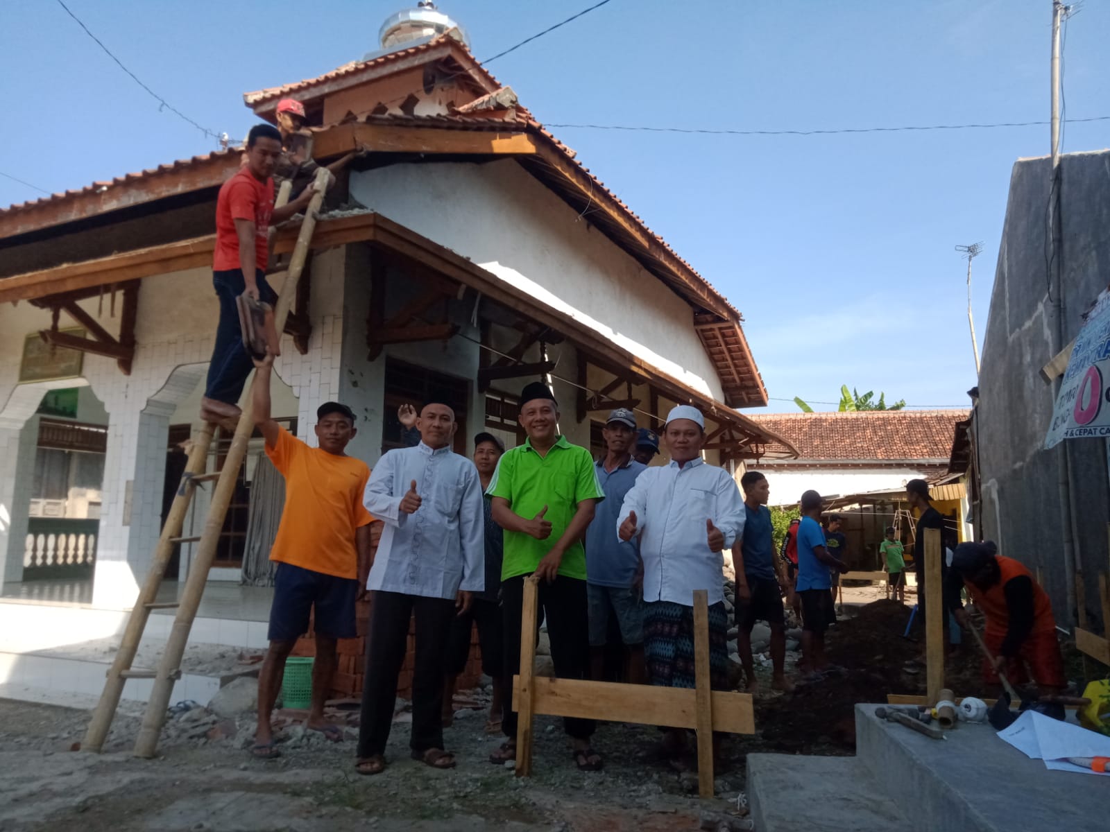 Pemugaran Musala Al Falah Pegirikan Tegal Menjadi Masjid 2 Lantai Butuh Anggaran 1,5 Miliar