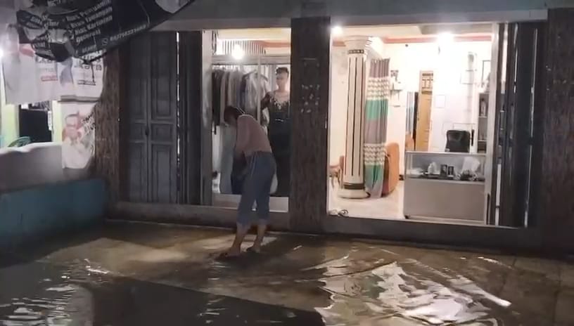 Banjir Rob di Brebes Rendam Tiga Desa di Kecamatan Losari 