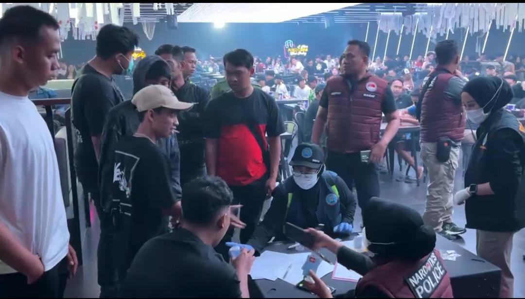 Polres Tegal Kota Razia Narkoba di Hellen's Night Mart, Ini Hasilnya