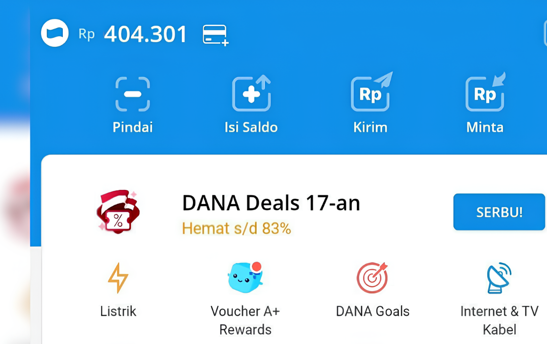 Begini Cara Klaim Saldo DANA Gratis hingga Rp180.000 tanpa Waktu Lama!