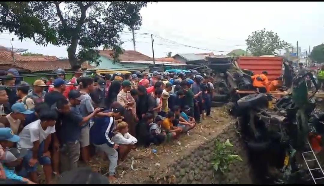 Evakuasi Korban Kecelakaan Maut di Bumiayu Brebes Berlangsung Dramatis,  Korban 3 Orang 