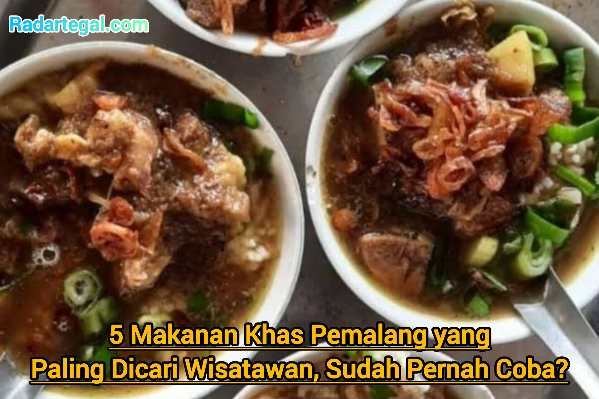 5 Makanan Khas Pemalang yang Paling Dicari Wisatawan, Sudah Pernah Coba?