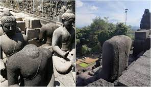 Misteri Kepala Arca Budha di Candi Borobudur, Dari 504 Arca, Hilang 276 Sisanya 57 Belum Dipasang 