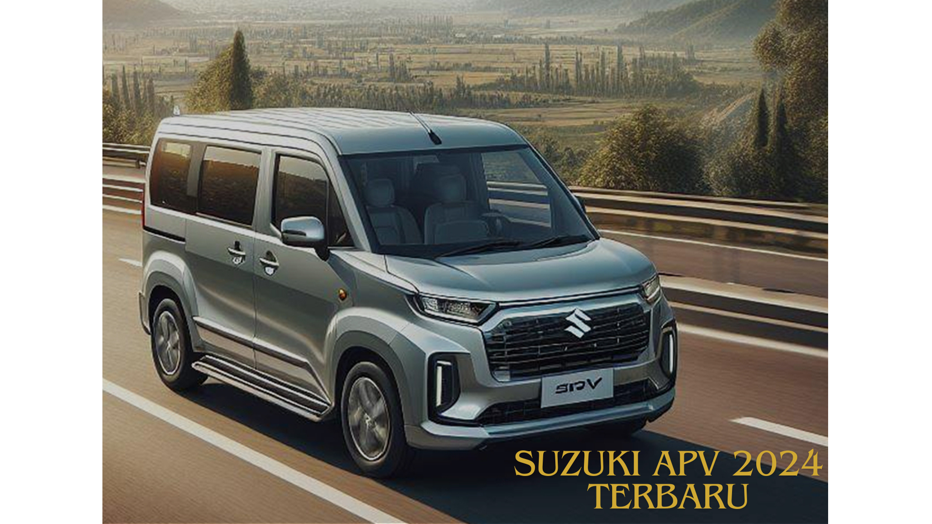 Suzuki APV 2024 Terbaru, MPV Masa Kini dengan Perubahan Total Dibanderol Rp218,4 Juta