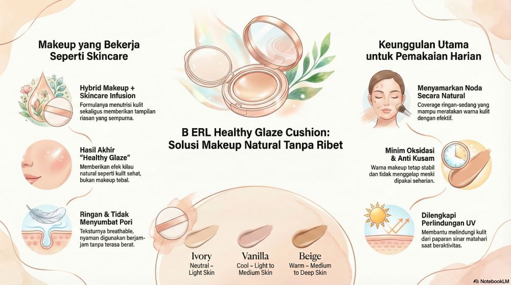 Glaze Look Tanpa Ribet: Cushion yang Bikin Kulit Auto “Hidup” Seharian 