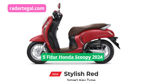 5 Fitur Honda Scoopy 2024 dengan Kapasitas Bagasi Luas Mencapai 15,4 Liter, Bisa Bawa Banyak Barang