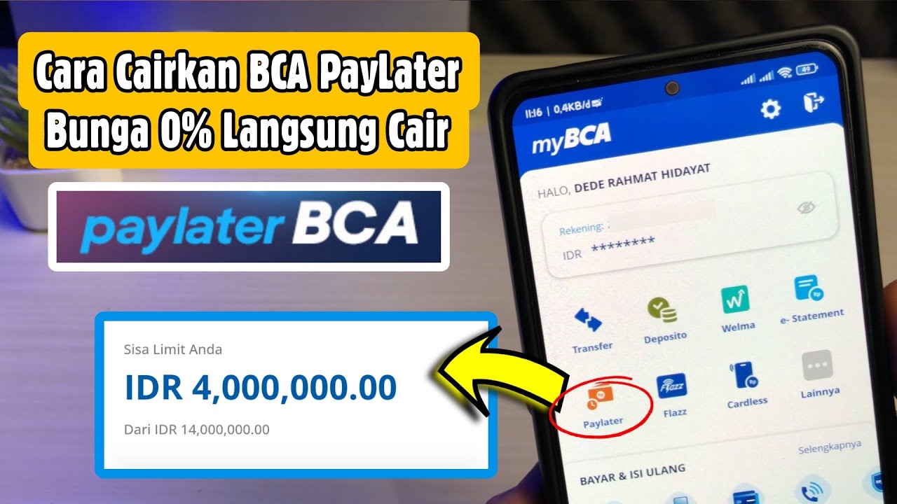 Tanpa Jasa Gestun, Begini Cara Tarik Tunai Limit Paylater BCA yang Bisa Dicairkan ke Dalam Rekening 