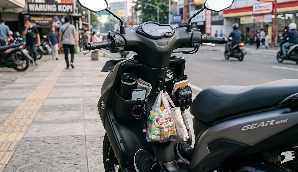 5 Motor Matic dengan Bagasi Luar yang Praktis Bodi Kompak