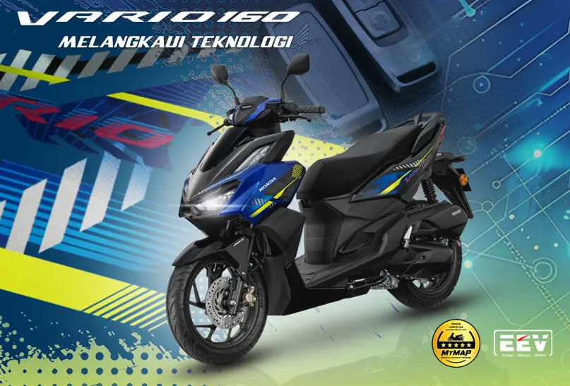 Bocoran Warna dan Striping Honda Vario 160 2024 Terbaru, Ngabers Wajib Liat Ini 