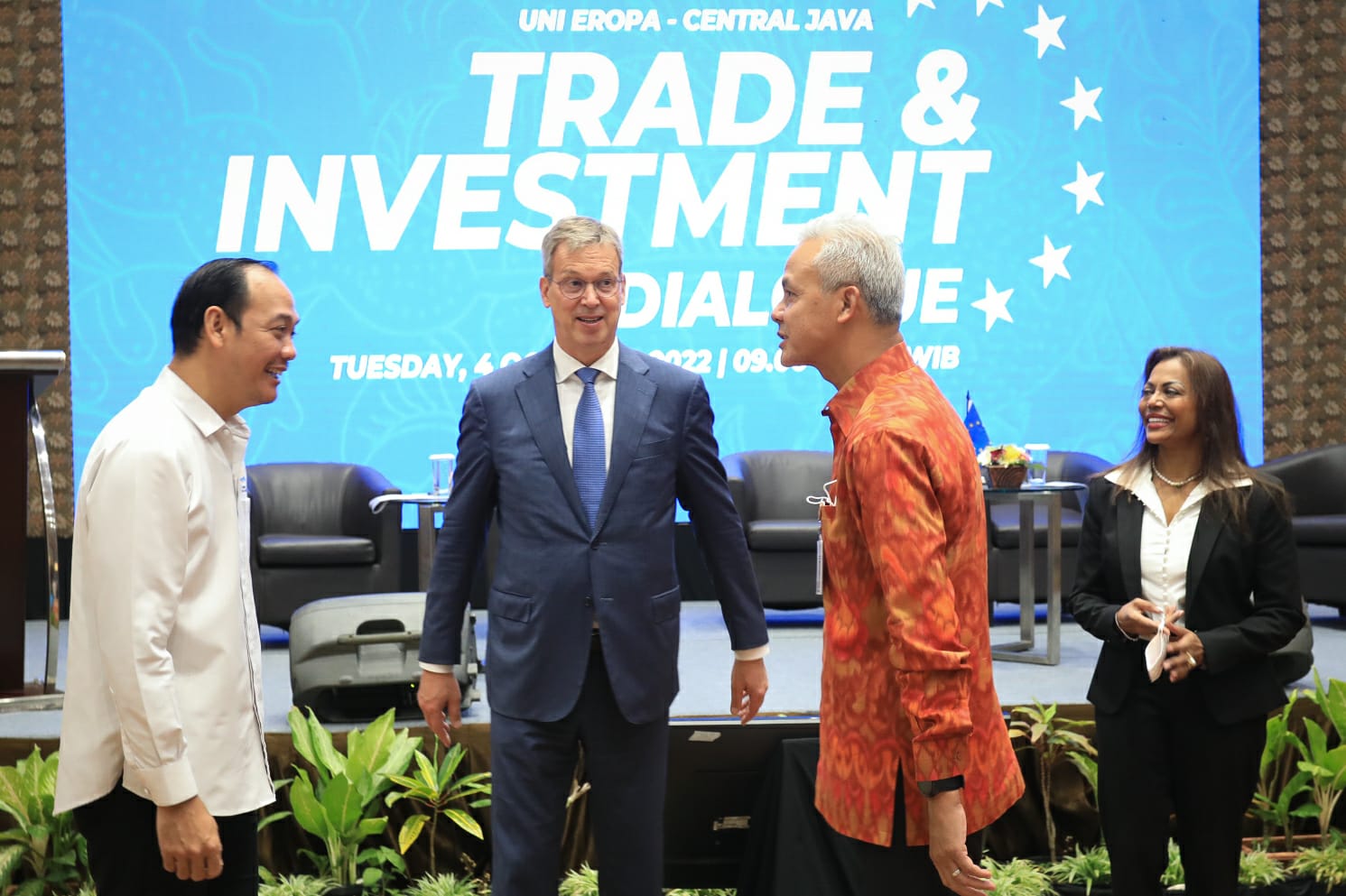 Di Depan Dubes Uni Eropa, Ganjar Bujuk Negara Anggota Uni Eropa Investasi di Jateng 