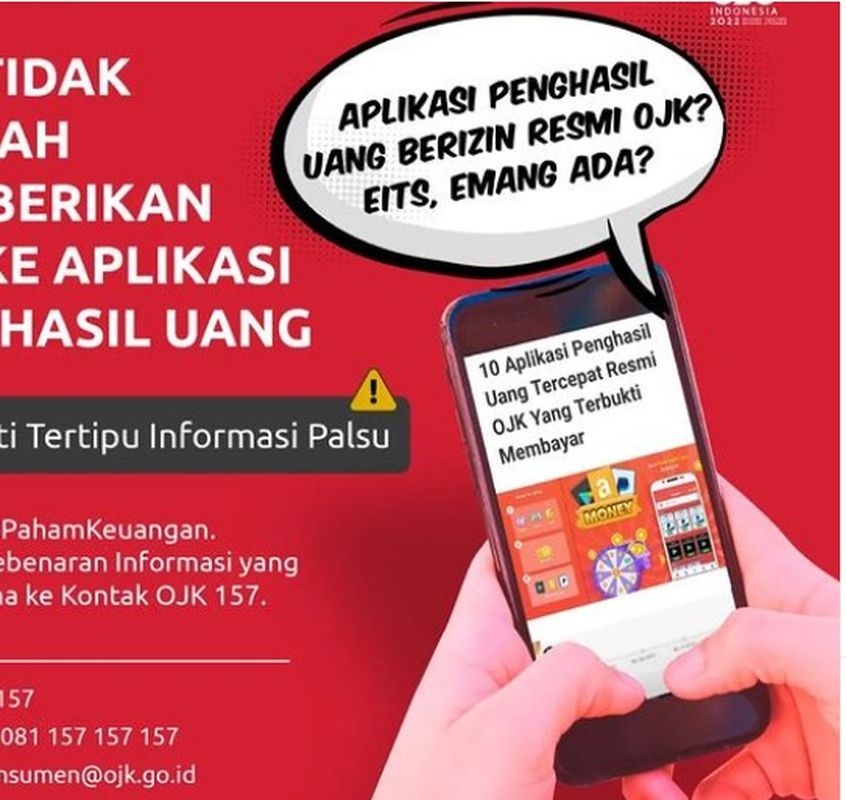 Ciri Aplikasi Penghasil Uang Ilegal yang Kian Bergentayangan, Jangan Tergoda Promo Mudahnya Dapat Uang 